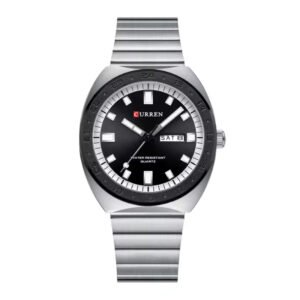 Curren 8473 (Silver&Black)