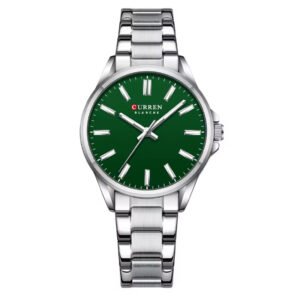 Curren 9090 (Silver&Green)