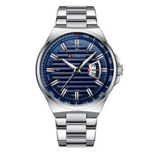 Curren 8375 (Silver&Blue)