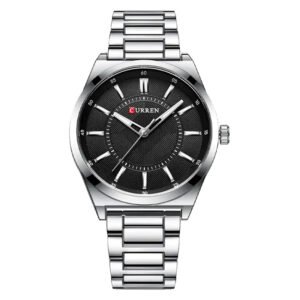 Curren 8407 (Silver&Black)