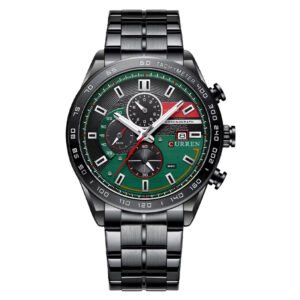 Curren 8410 (Black&Green)