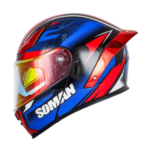 F2 Matte Blue Red Spartan