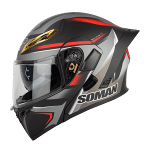 SM955-S VISION RED GRAY